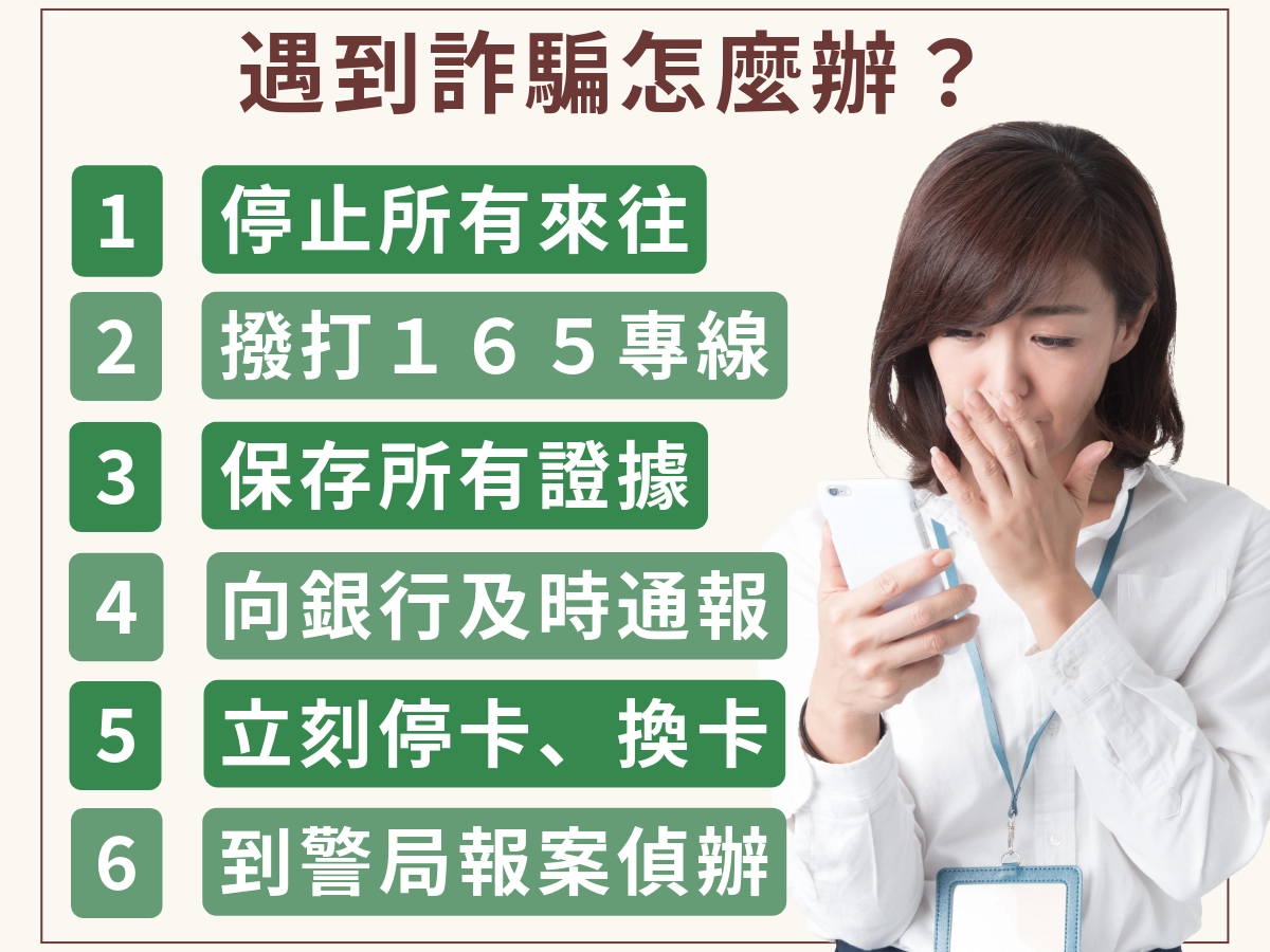 如果遇到貸款詐騙怎麼辦？重點整理