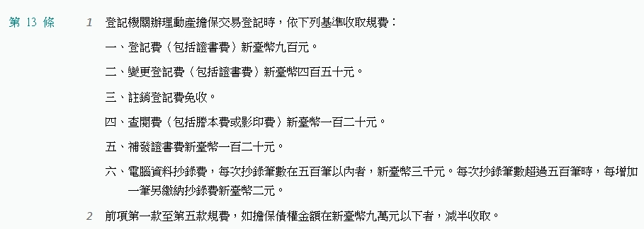 動產擔保交易法律