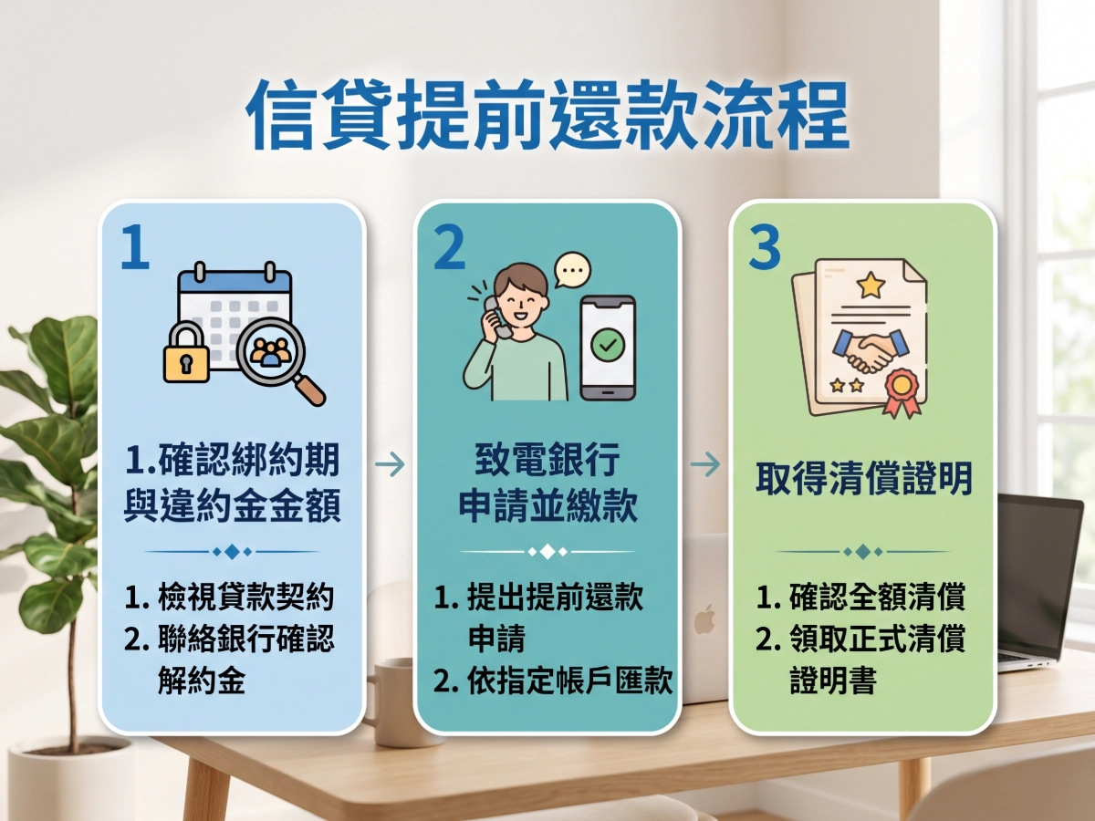 信貸提前還款流程