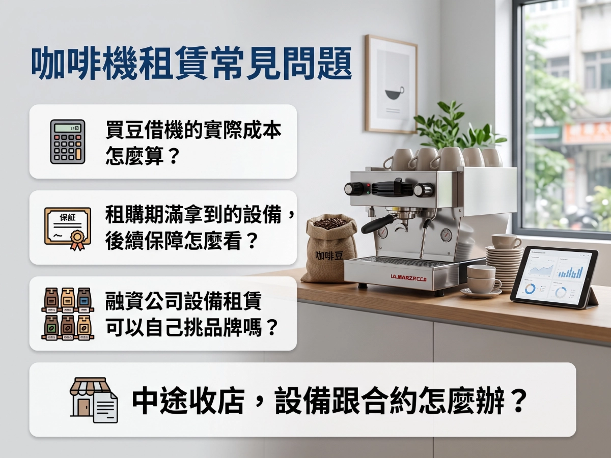 咖啡機租賃常見問題