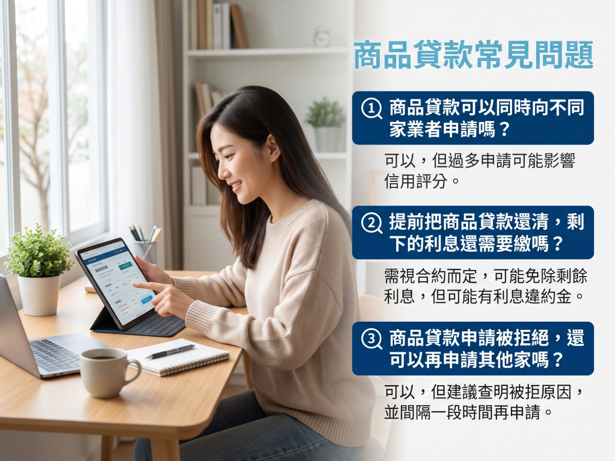 商品貸款常見問題