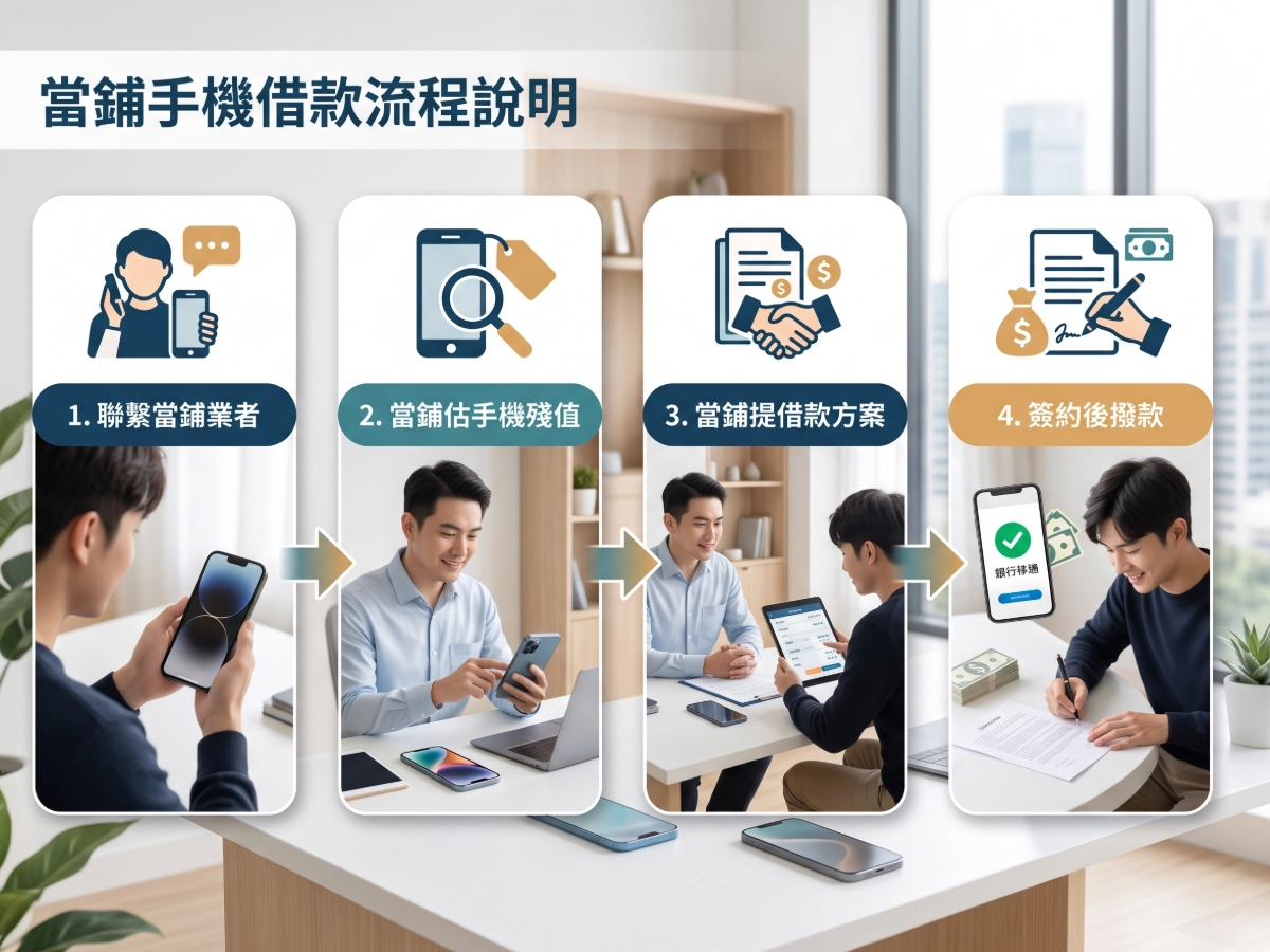 當鋪手機借款流程說明